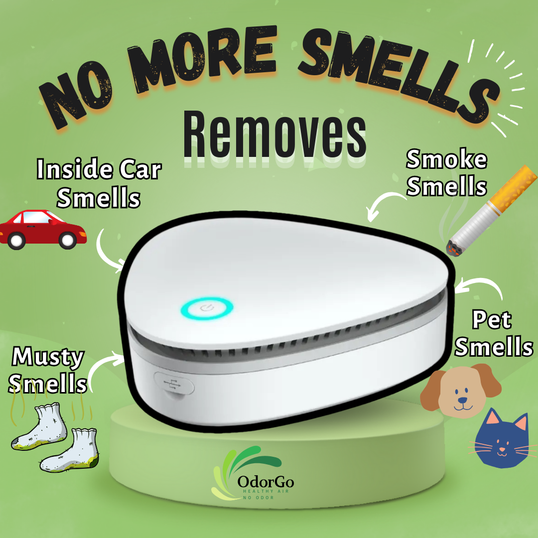 OdorGo - Remove Smoke and Pet Smells in Your Home and Car