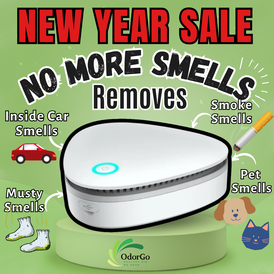 OdorGo - Remove Smoke and Pet Smells in Your Home and Car