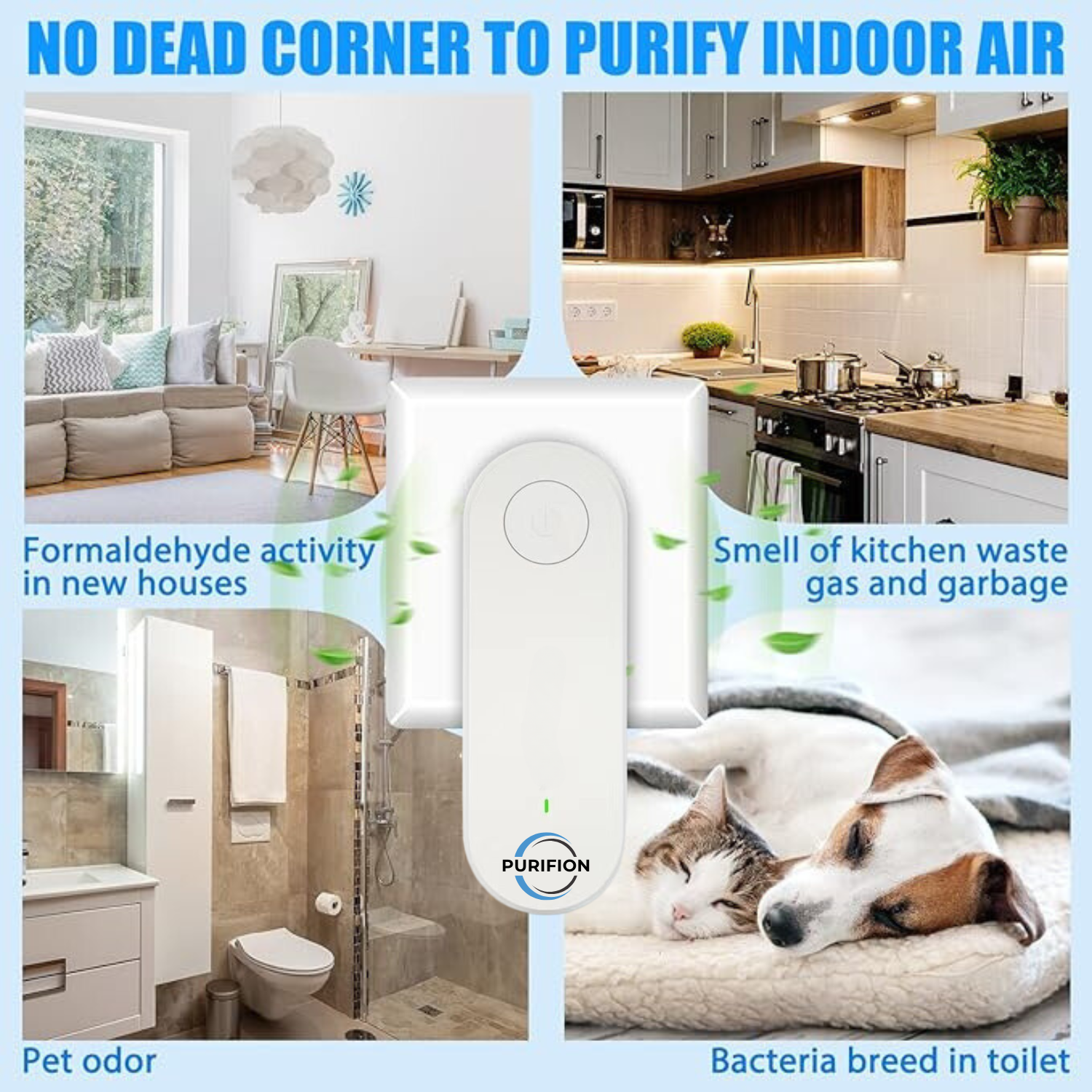 Purifion - Air Purifier to Remove Dust & Smells